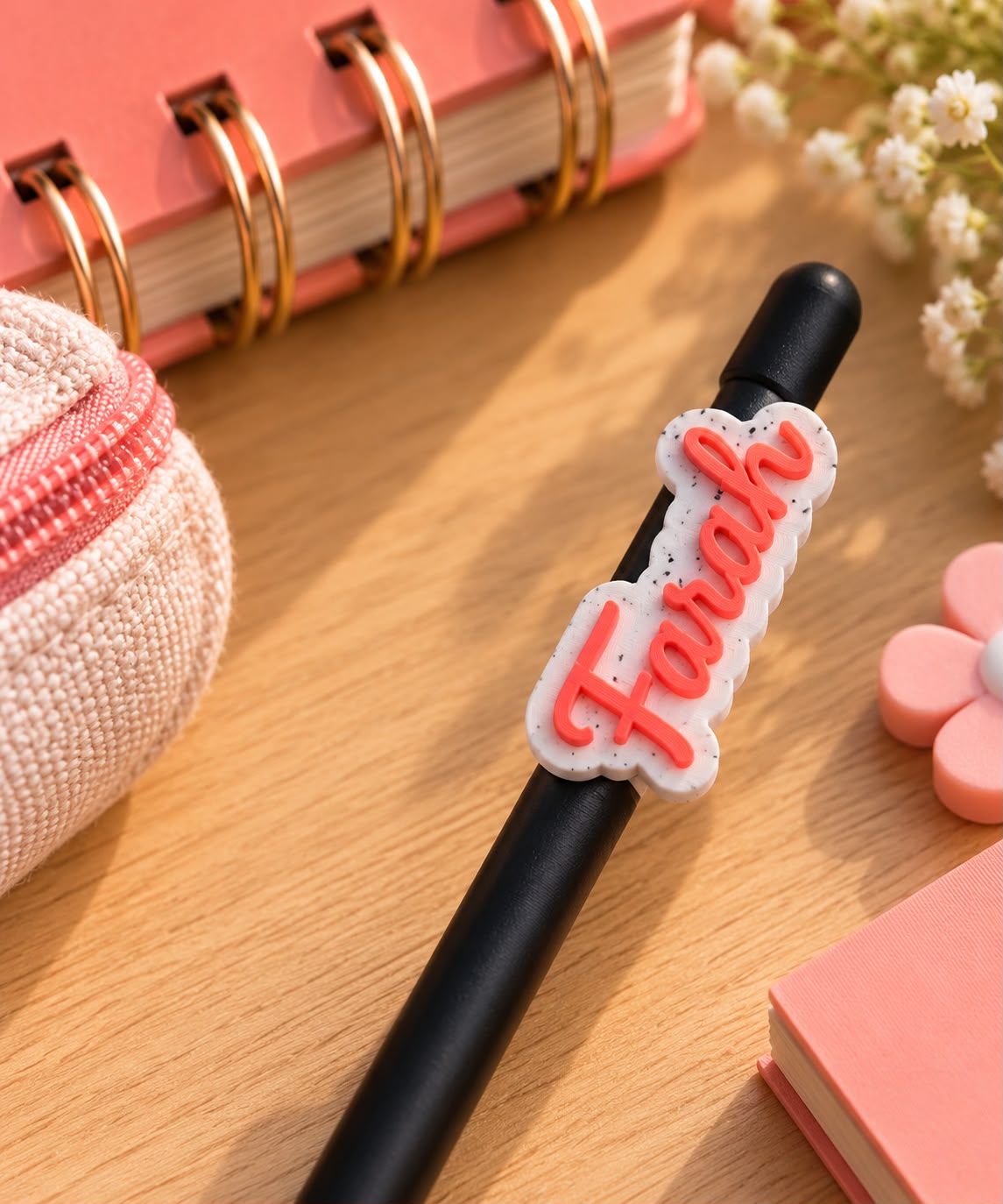 The Pen Crown 👑 — Personalized Topper + Faber-Castell Pen or Pencil