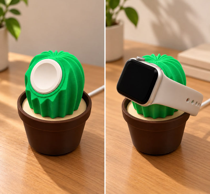 Cactus Dock — Apple Watch Charging Stand